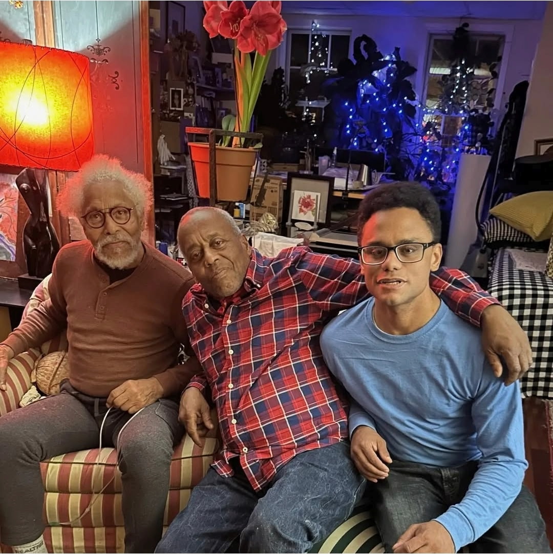 Reginald Madison with fellow artists